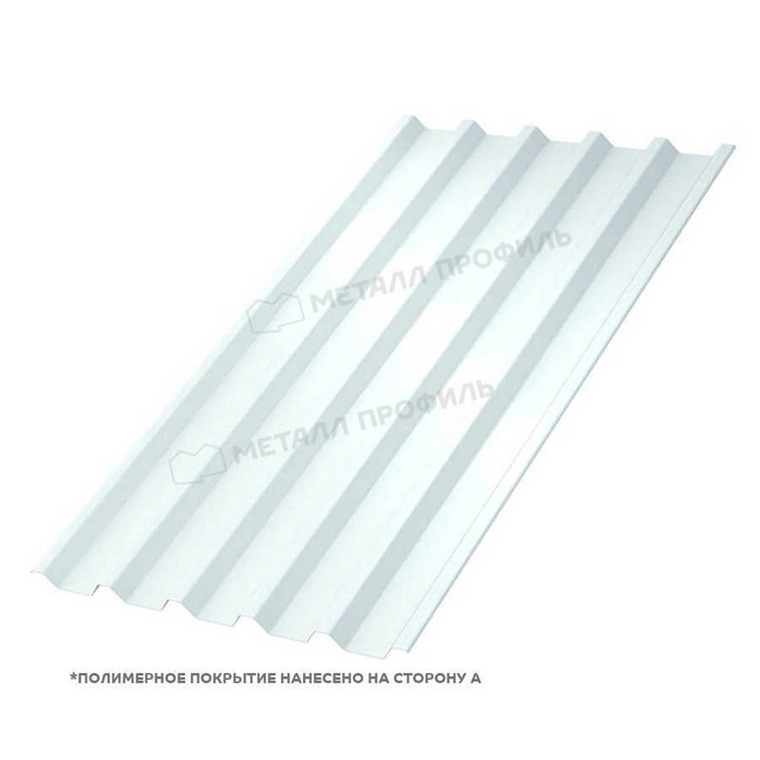 Профлист Металл Профиль С-44 0,5 Полиэстер RAL 9003 Белый